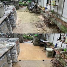 Back Patio & Pool Deck Cleaning Pressure Washing Tulsa, OK